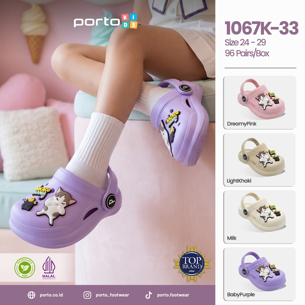 EVA Porto 1067K-33 Size 24-29 @96